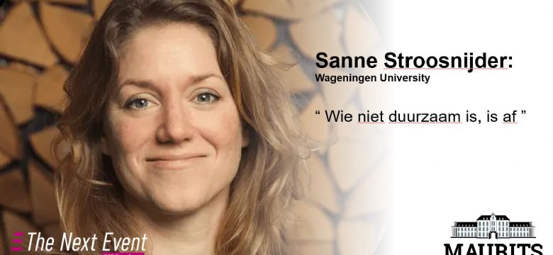 Sanne Stroosnijder: 'Wie niet duurzaam is, is af'