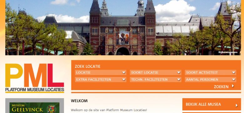 SiteSeeing: Platform Museum Locaties komt met prima portalsite