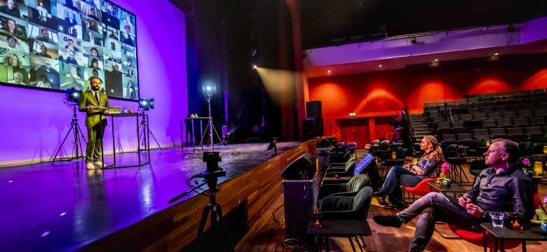 Spectaculaire metamorfose theaterzaal Spant!
