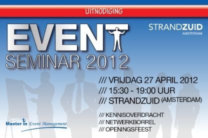Strandzuid opent met Event Seminar 2012