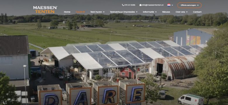 Tenten als flexibele evenementenlocatie zijn de oplossing tijdens Corona tijd