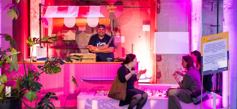 The Food Line-up inspireert gasten met baanbrekende concepten en verrassende gerechten op eigen evenement