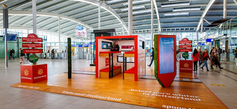 The Groundbreakers produceert ludieke merkactivatie voor Zwitserland Toerisme.