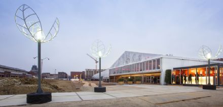 Tijdelijke evenementenlocatie voor 1100 gasten tijdens verbouwing schouwburg