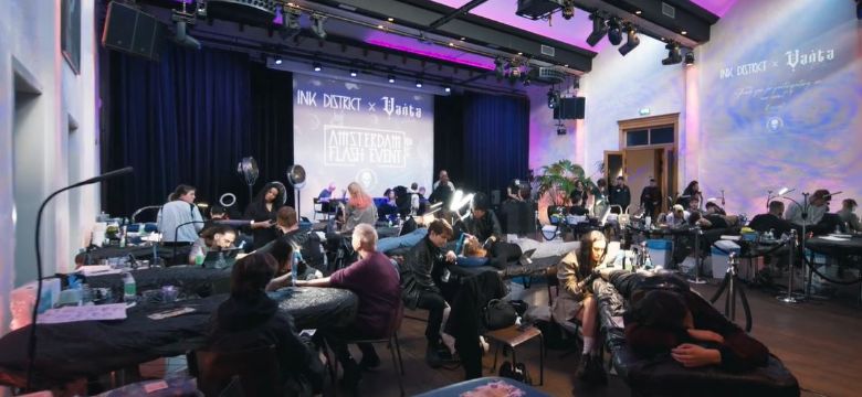 TOBACCO Theater Amsterdam toont met groot tattoo event locatie-mogelijkheden