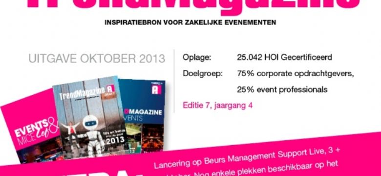 TrendMagazine: volgt of zet u de trend?