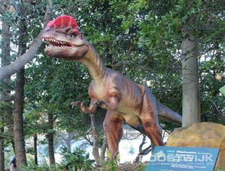 Unieke mogelijkheid: een levensgrote dino voor uw event of locatie