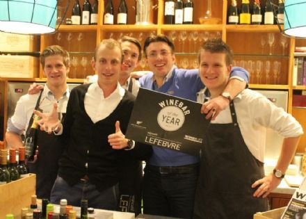 Utrechts wijncafé wint Wine bar of the Year 2014