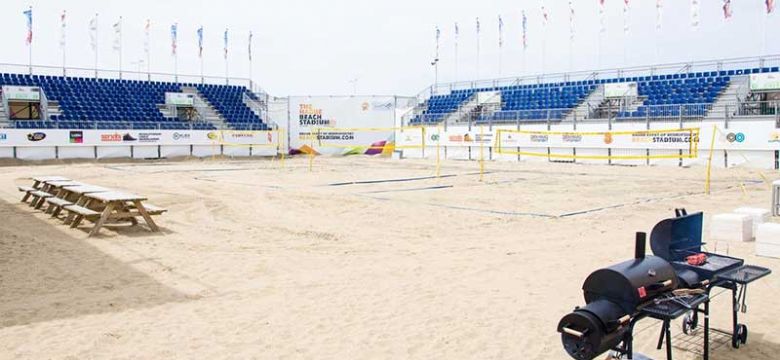 Van der Linde nieuwe 'healthy' foodpartner The Hague Beach Stadium