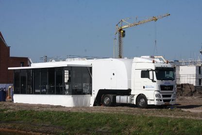 Van Essen Catering met Event Trailer naar Duits evenement