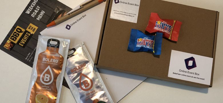 Verras je deelnemers achter hun computer met de Online Event Box