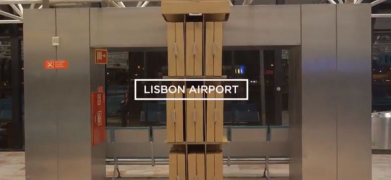 #VideoViral: airport hotel verrast reizigers met 'portable room' in Lissabon