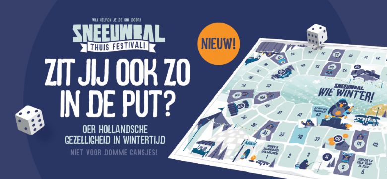 Voor wie de festivals ook zo gemist heeft: Sneeuwbal Winterfestival komt bij je thuis...