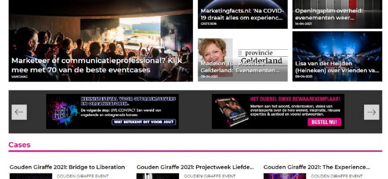 Welkom op het vernieuwde EventBranche.nl platform