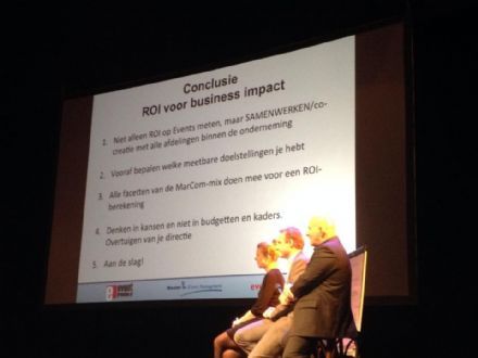 Wijze lessen voor ROI bij evenementen
