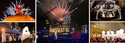 Xsaga produceert enorm evenement voor de Bijenkorf